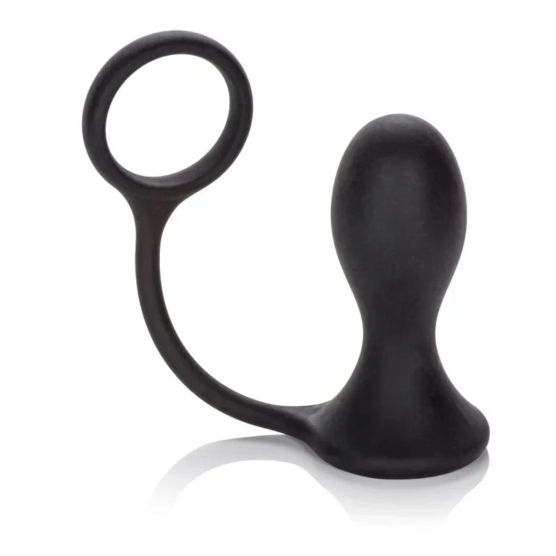 Dr. Joel Kaplan Prostate Probe and Ring - Black - MyPleasure