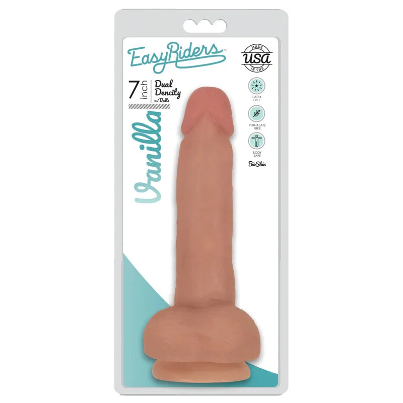 Easy Riders 7" Slim Dong With Balls - Vanilla