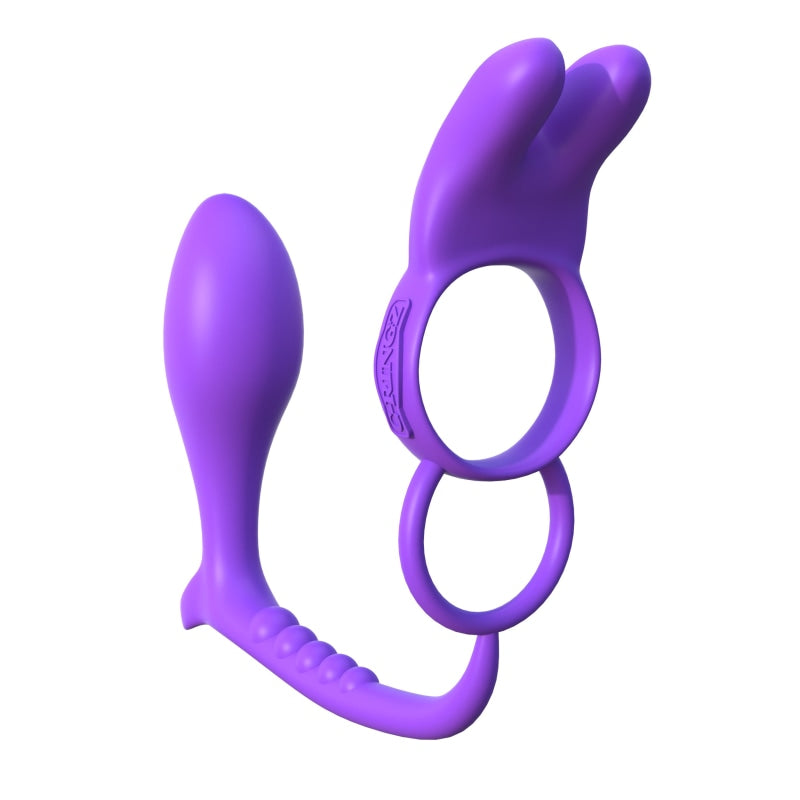 Fantasy C Ringz Ass Gasm Vibrating Rabbit