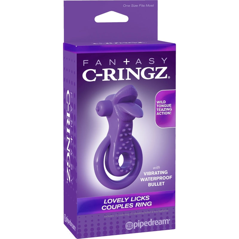 Fantasy C-Ringz  Lovery Licks Couple Ring