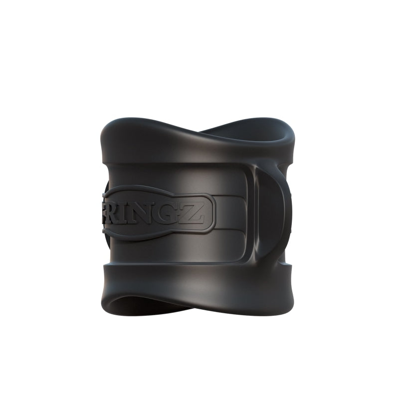 Fantasy C-Ringz Silicone Ball Stretcher - Black