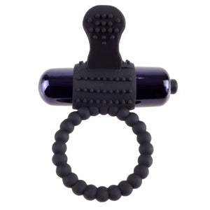 Fantasy C-Ringz Vibrating Silicone Super Ring Black
