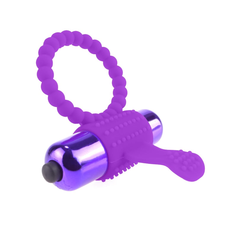 Fantasy C-Ringz Vibrating Silicone Super Ring  Purple