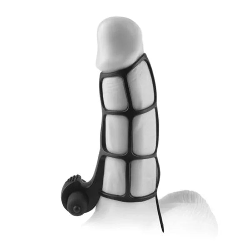 Fantasy X-Tensions Deluxe Silicone Power Cage - Black