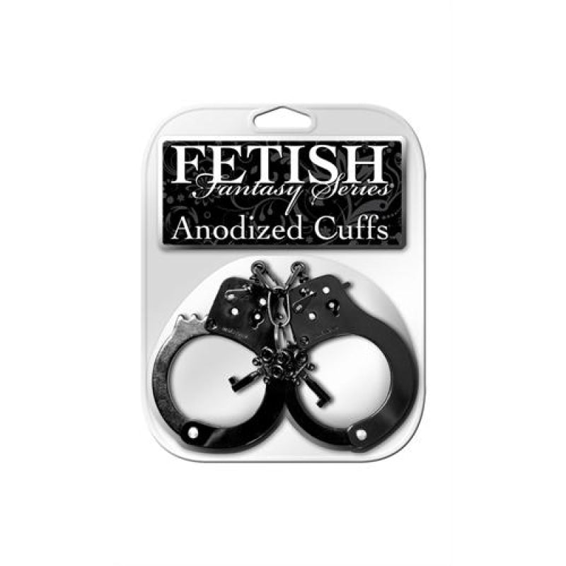 Fetish Fantasy Anodized Cuffs - Black PD3816-23