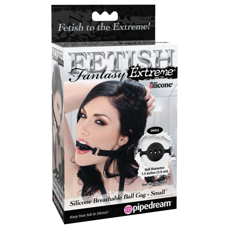 Fetish Fantasy Extreme Silicone Breathable Ball Gag - Small