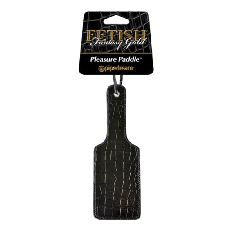 Fetish Fantasy Gold Love Pleasure Paddle - Black