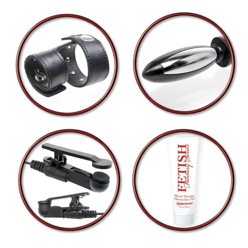 Fetish Fantasy Series Deluxe Shock Therapy Travel Kit - MyPleasure