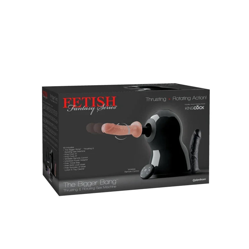 Fetish Fantasy the Bigger Bang Thrusting & Rotating Sex Machine