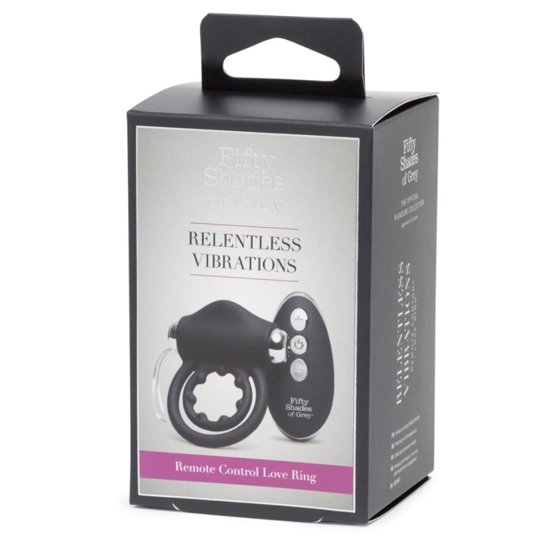 Fifty Shades of Grey Relentless Vibrations Remote Love Ring