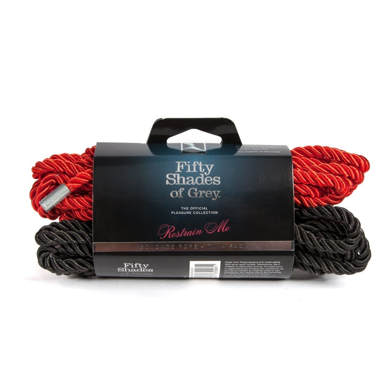 Fifty Shades of Grey Restrain Me Bondage Rope  Twin Pack