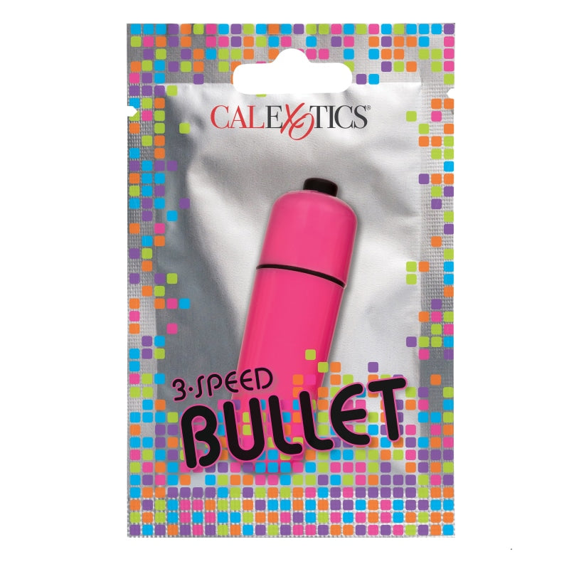 Foil Pack 3-Speed Bullet - Pink - Eggs & Bullets