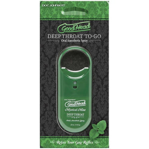 Good Head to Go Deep Throat Spray - Mystical Mint - MyPleasure