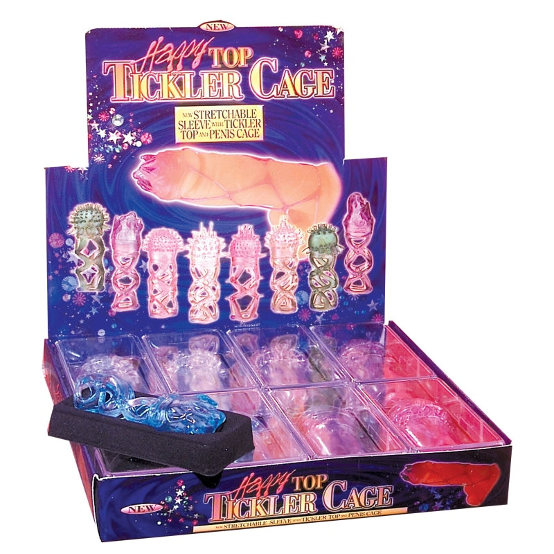 Happy Top Tickler Cage - 8 Piece Display PD2218-99D