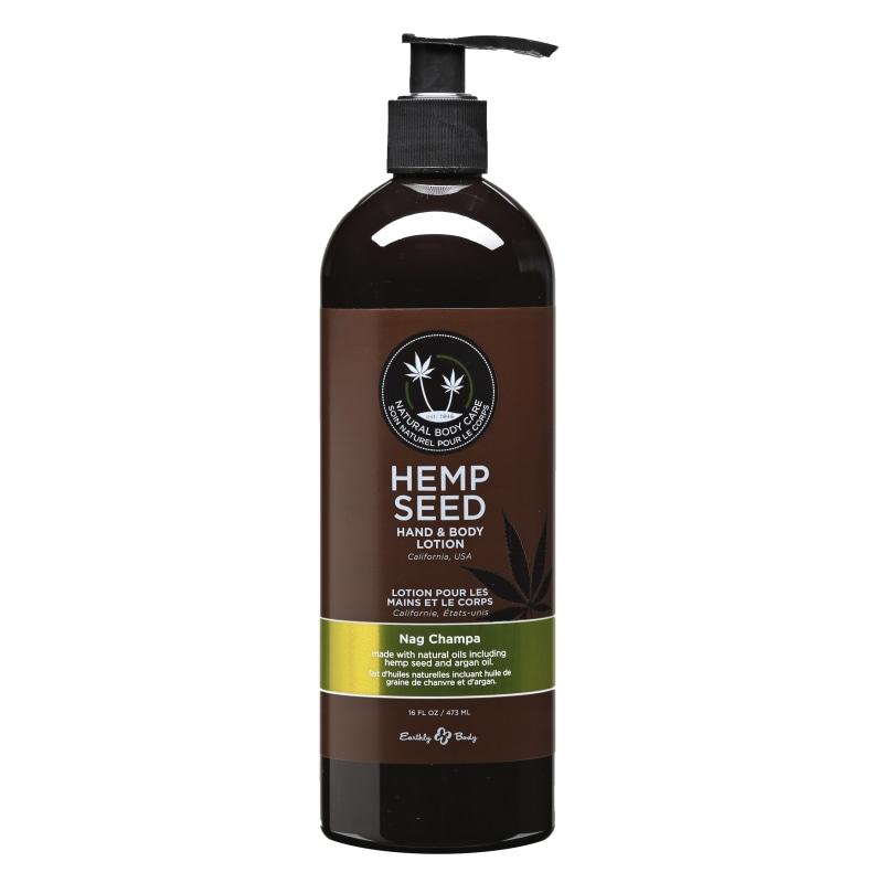 Hemp Seed Hand & Body Lotion - 16 Fl. Oz. - Nag Champa EB-HSV220