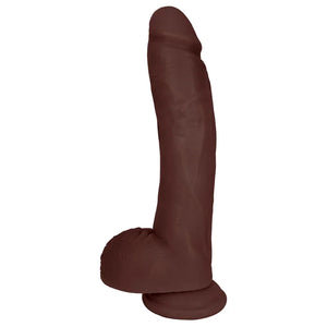 Jock 10" Dong With Balls - Chocolate