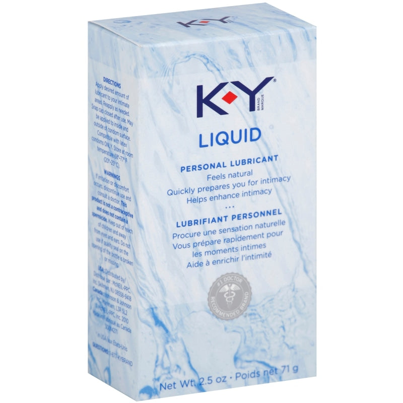 K-Y Liquid 2.5 Oz Bottle