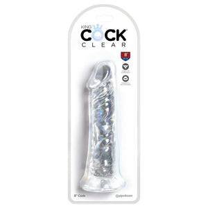 King Cock Clear 8" Cock - MyPleasure