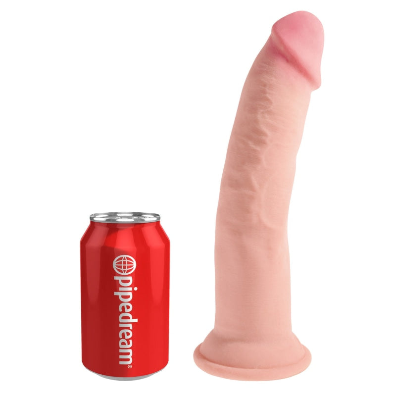 King Cock Plus Triple Density 9" Cock - Flesh