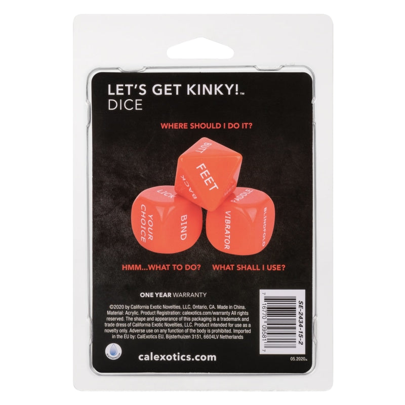 Let’s Get Kinky Dice - Games