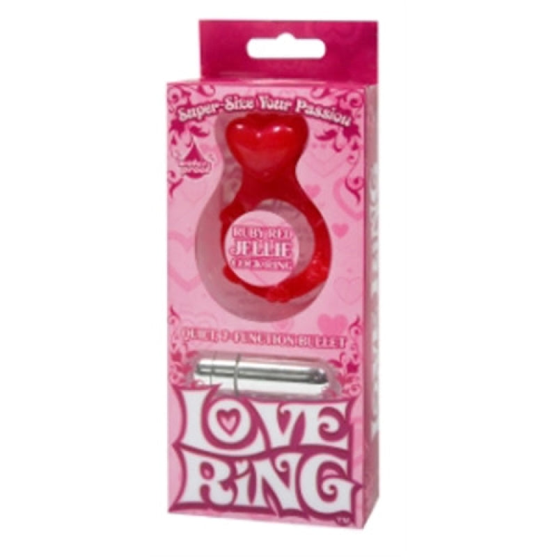 Love Ring - Ruby Red