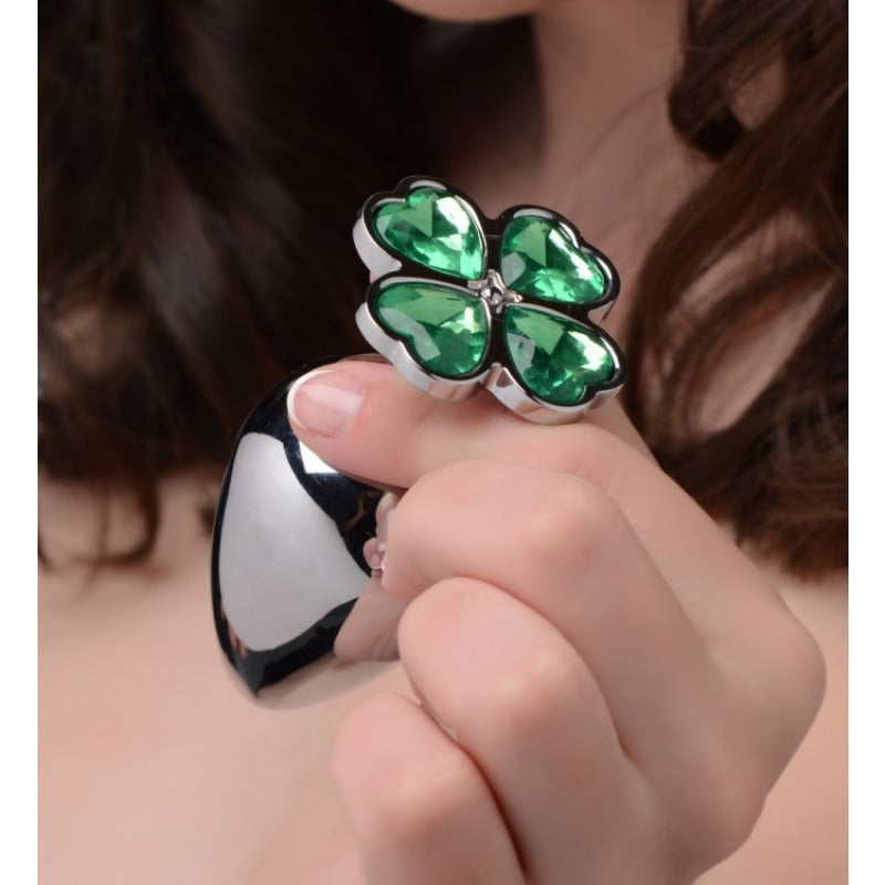 Lucky Clover Gem Anal Plug - Medium