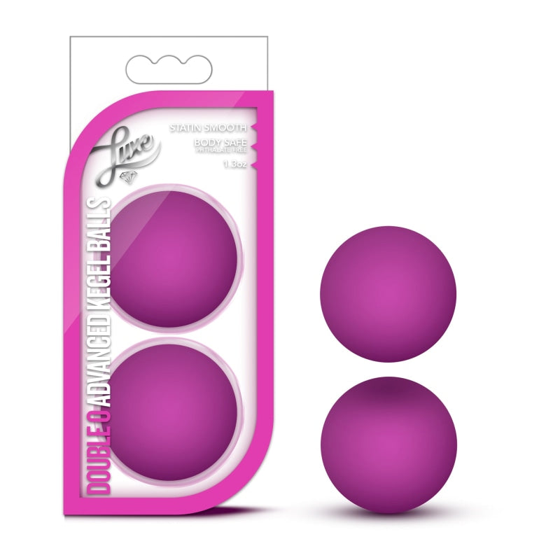 Luxe Double O Advanced Kegel Balls - Pink