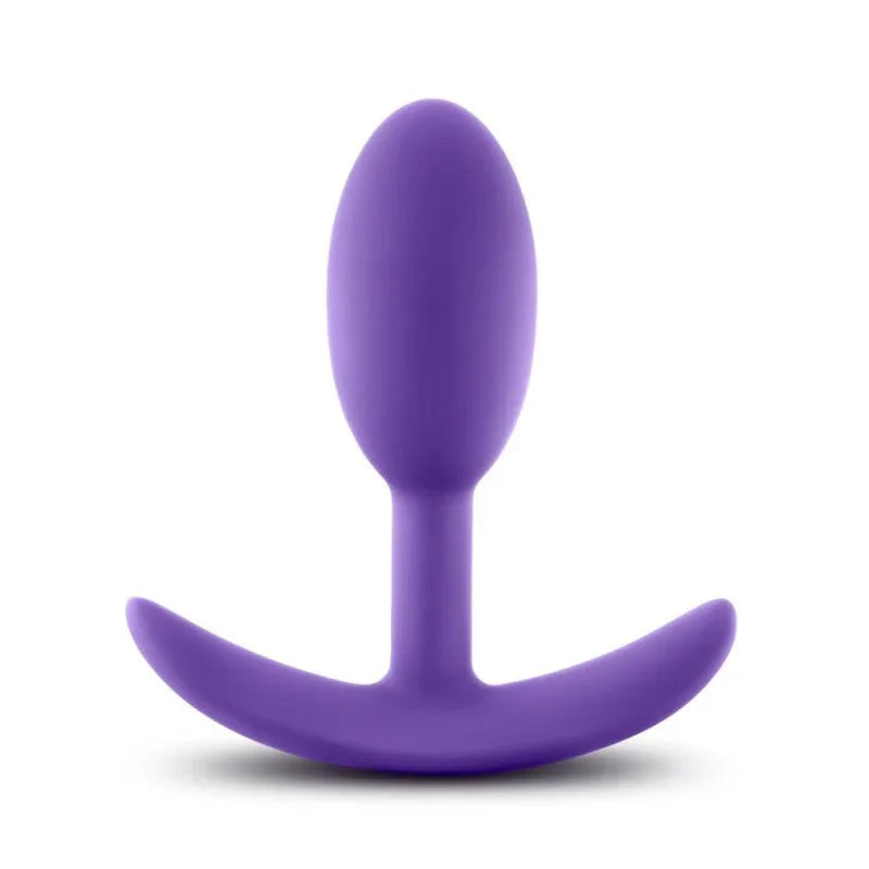 Luxe - Wearable Vibra Slim Plug - Small - Purple - MyPleasure