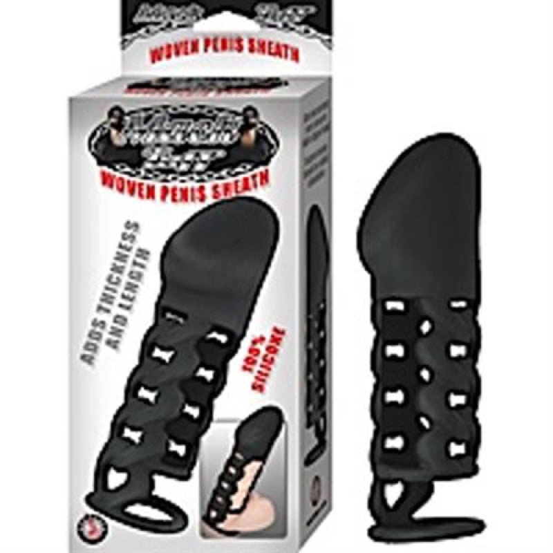 Mack Tuff Woven Penis Sheath - Black