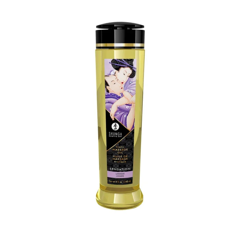 Massage Oils - Sensation - 8 Fl. Oz. - MyPleasure