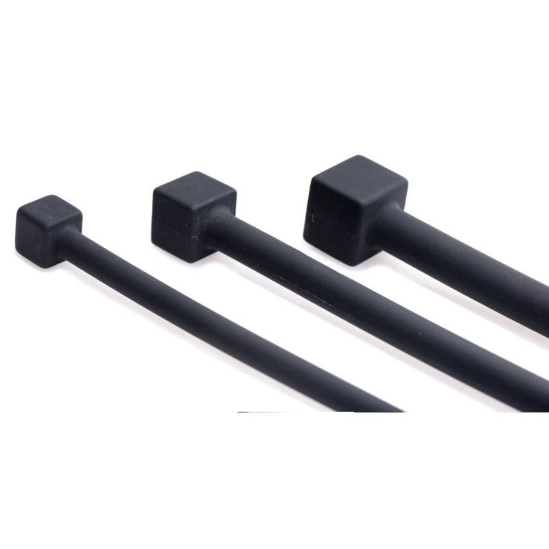 Master Series Bolted Deluxe XL Urethral Sound Set  - Black