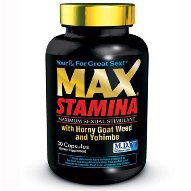 Max Stamina - 30 Count Bottle MD-MST