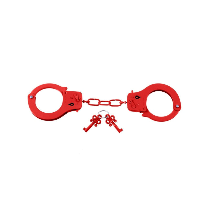 Metal Handcuffs - Red