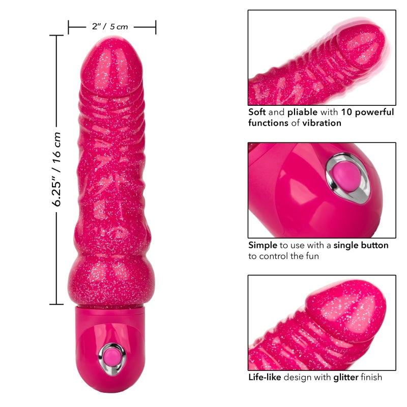 Naughty Bits Lady Boner Bendable Personal Vibrator - Vibrators