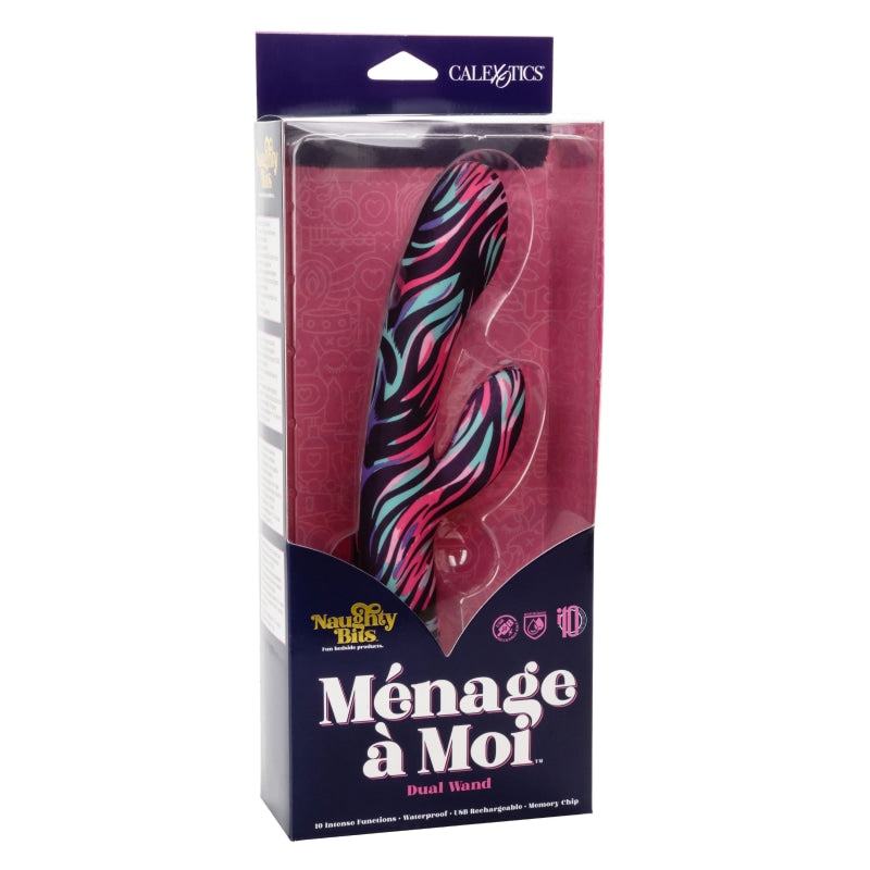 Naughty Bits Menage a Moi Dual Wand - Vibrators