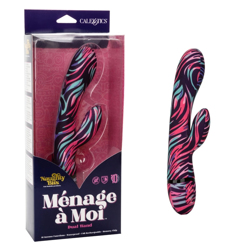 Naughty Bits Menage a Moi Dual Wand - Vibrators