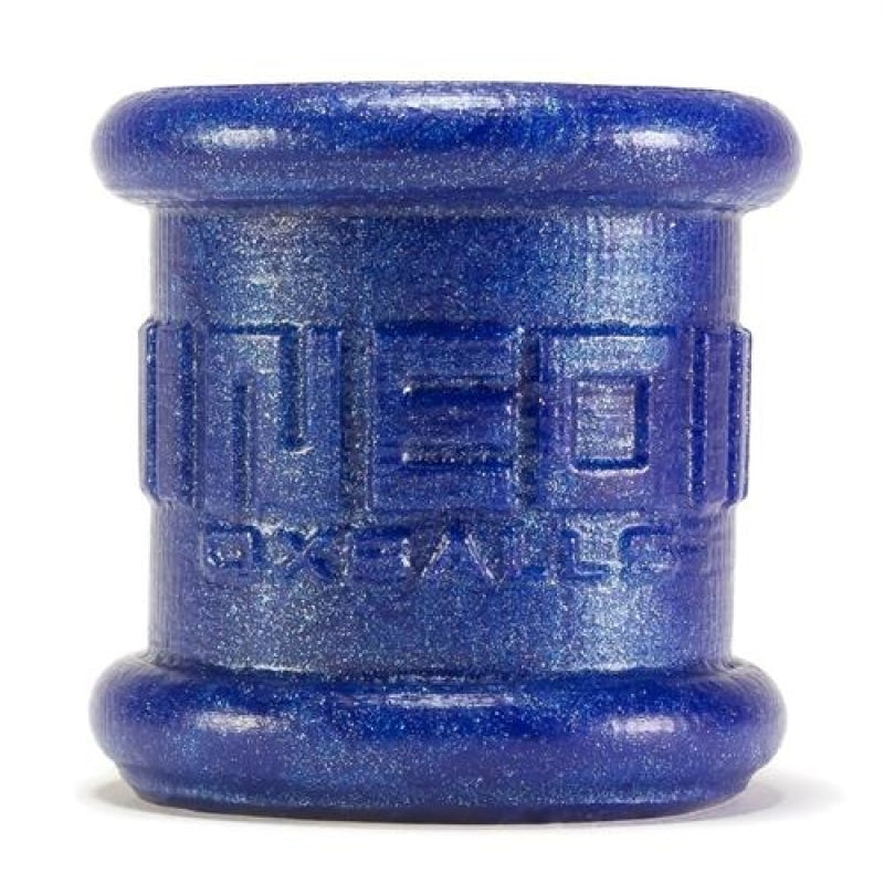 Neo 2 Inch Tall Ball Stretcher Squishy  Silicone - Blue Balls OX-1259-BLB