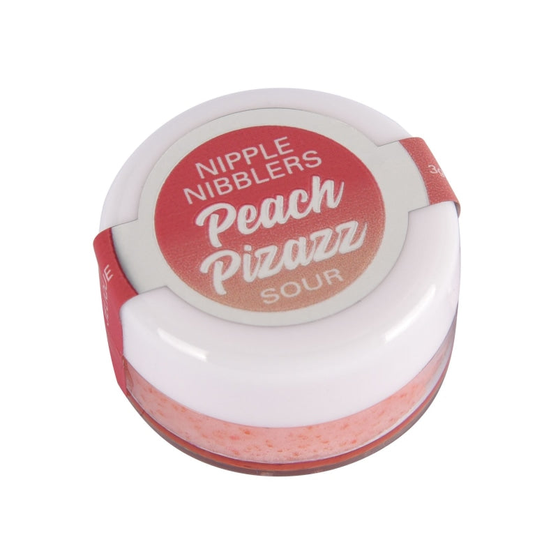 Nipple Nibbler Sour Pleasure Balm Peach Pizazz - 3g Jar - Nipple Stimulators