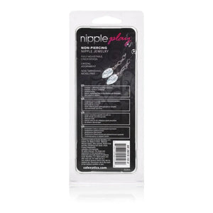 Nipple Play Non-Piercing Nipple Jewelry Crystal Teardrop - MyPleasure