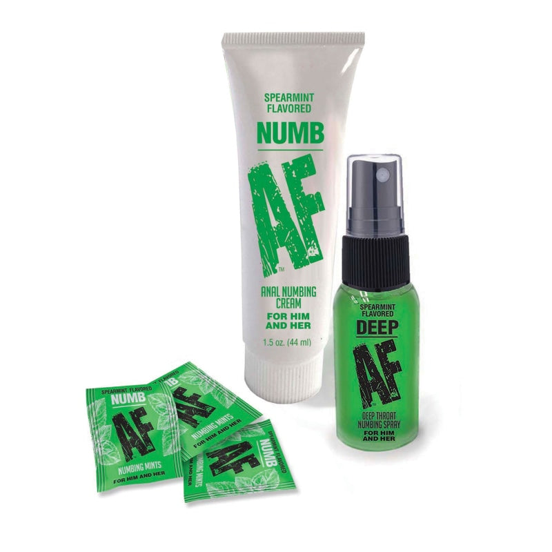 Numb Af -Desensitizing Collection for All - Lubricants Creams & Glides