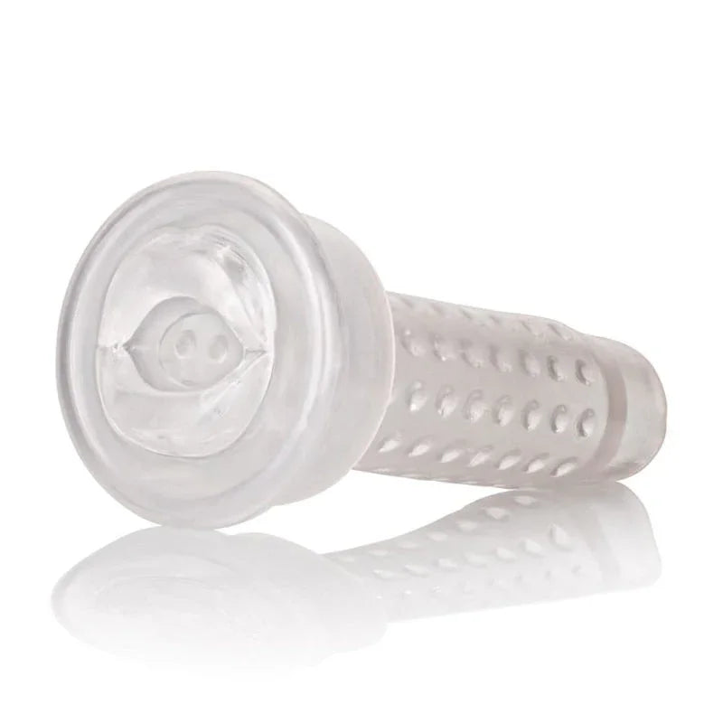 Optimum Series Stroker Pump Sleeve Mouth - MyPleasure