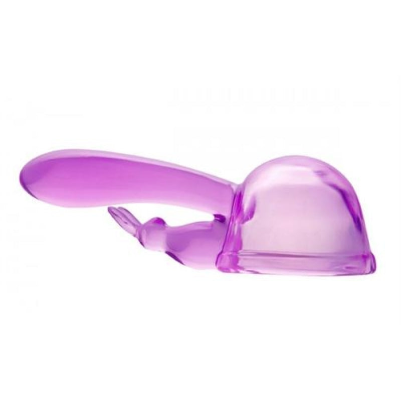 Original Rabbit Dual Stimulation Wand  Attachment - Purple We-Ab935