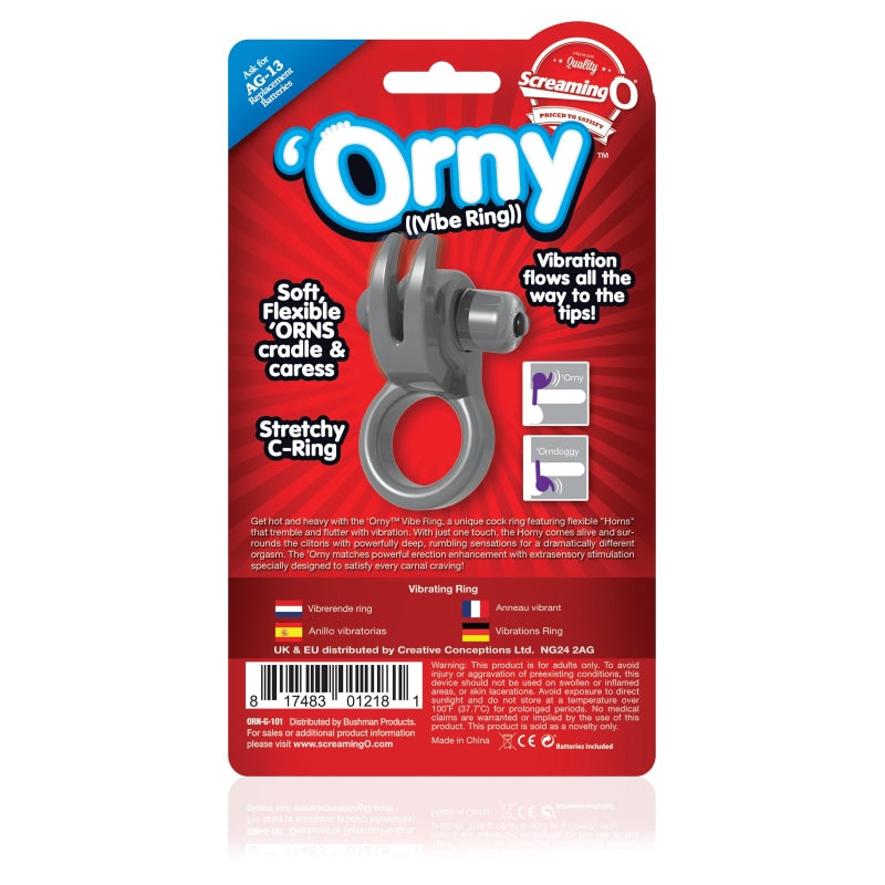 Orny Vibe Ring - Grey