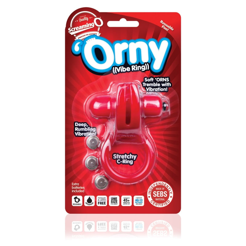 Orny Vibe Ring - Red