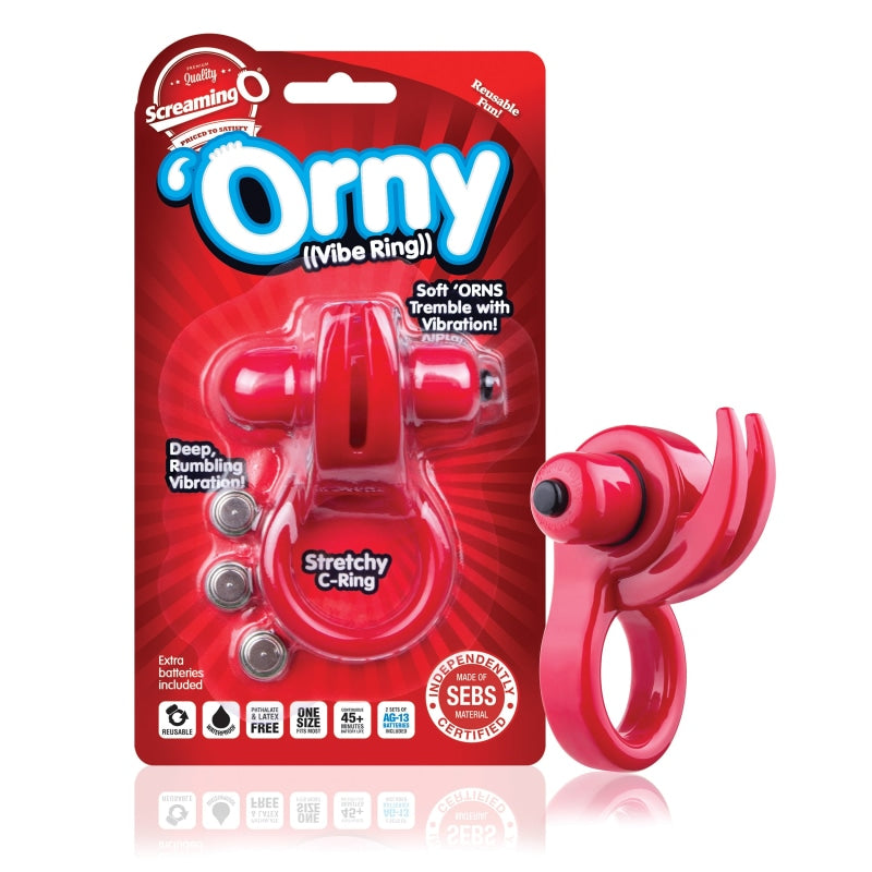 Orny Vibe Ring - Red