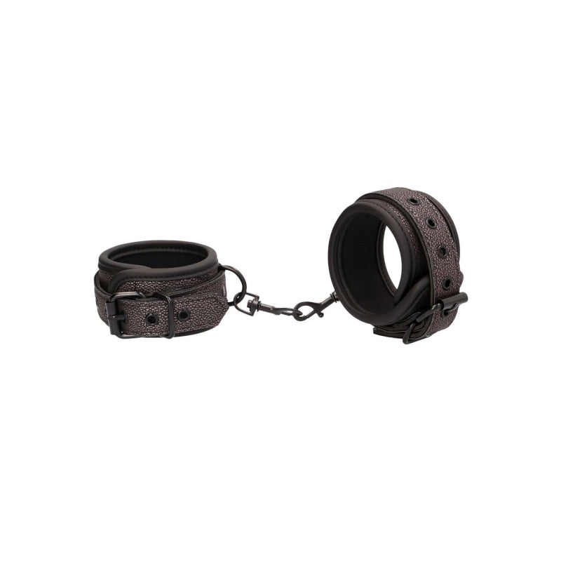 Ouch - Elegant Wrist Cuffs - Titanium Grey OU-OU245GRY