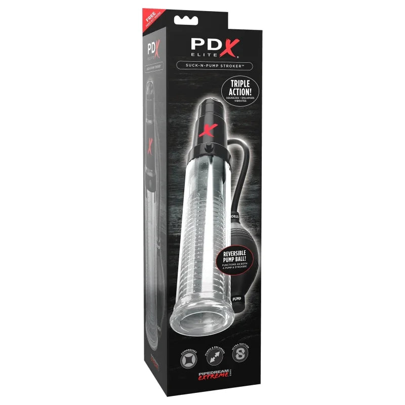 Pdx Elite Suck-N-Pump Stroker - MyPleasure