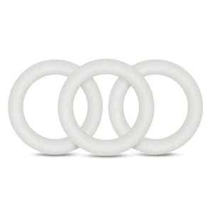 Performance - Vs2 Pure Premium Silicone Cockrings - Small - White