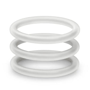 Performance - Vs3 Pure Premium Silicone Cockrings - Large - White