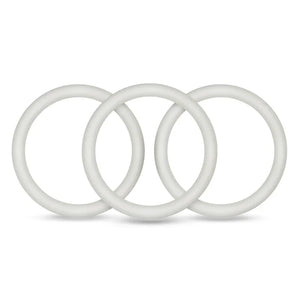 Performance - Vs3 Pure Premium Silicone Cockrings - Large - White